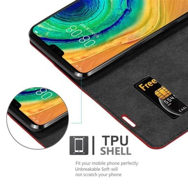 Huawei MATE 30 Cover Etui Case (Rød)