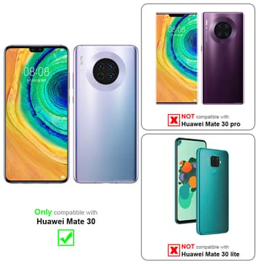 Huawei MATE 30 Cover Etui Case (Rød)
