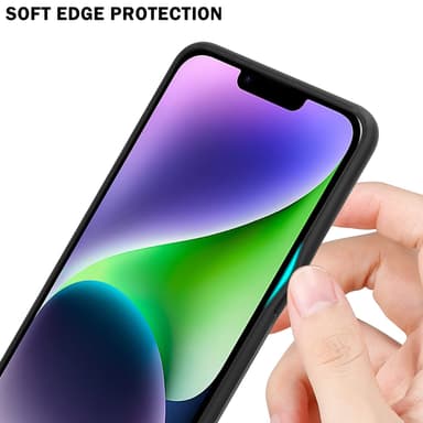 Cover iPhone 14 PLUS Etui Case (Sort)