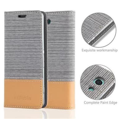 Sony Xperia Z3 COMPACT Pungetui Cover Case (Grå)