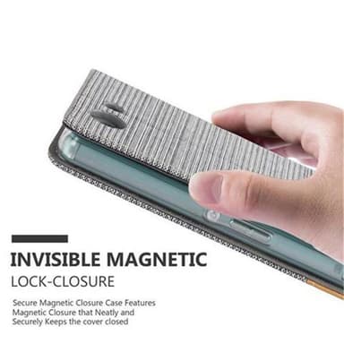 Sony Xperia Z3 COMPACT Pungetui Cover Case (Grå)