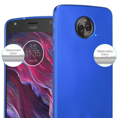 Motorola MOTO Z Cover Etui Case (Blå)