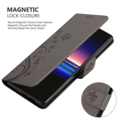 Sony Xperia 1 / Xperia XZ4 Pungetui Cover Case (Grå)