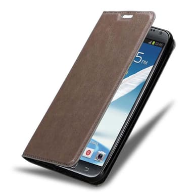 Samsung Galaxy NOTE 2 Cover Etui Case (Brun)