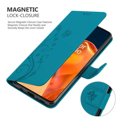 OnePlus 9 PRO Pungetui Cover Case (Blå)