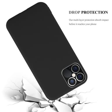Cover iPhone 12 PRO MAX Etui Case (Sort)