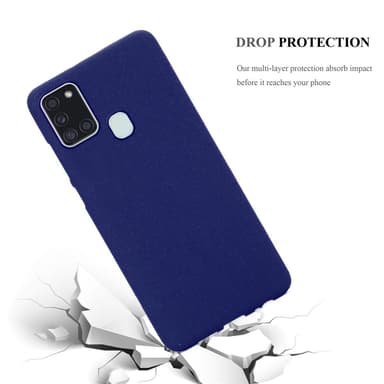 Cover Samsung Galaxy A21s Etui Case (Blå)