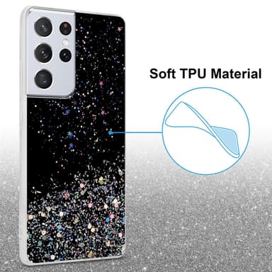 Samsung Galaxy S21 ULTRA Cover Etui Case (Sort)