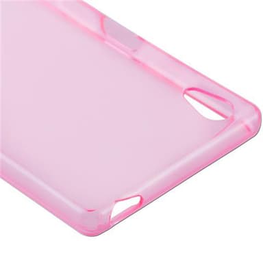 Sony Xperia Z5 Cover TPU Etui (Lyserød)