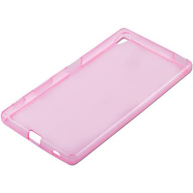 Sony Xperia Z5 Cover TPU Etui (Lyserød)