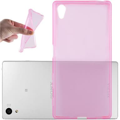 Sony Xperia Z5 Cover TPU Etui (Lyserød)