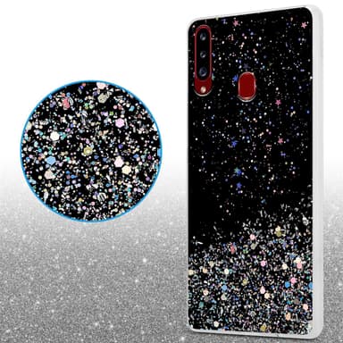 Samsung Galaxy A20s Cover Etui Case (Sort)