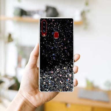 Samsung Galaxy A20s Cover Etui Case (Sort)