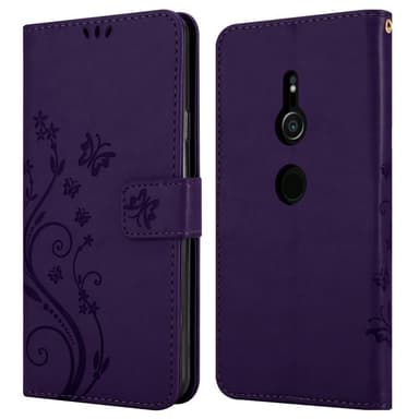 Sony Xperia XZ2 Pungetui Cover Case (Lilla)