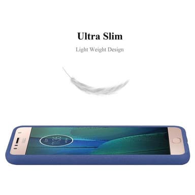 Cover Motorola MOTO G5S PLUS Etui Case (Blå)