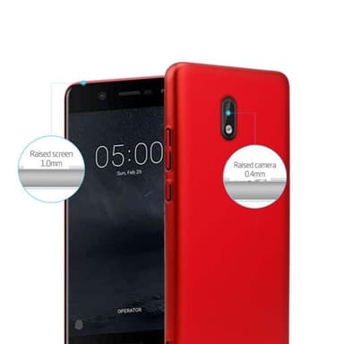 Nokia 3 2017 Cover Etui Case (Rød)