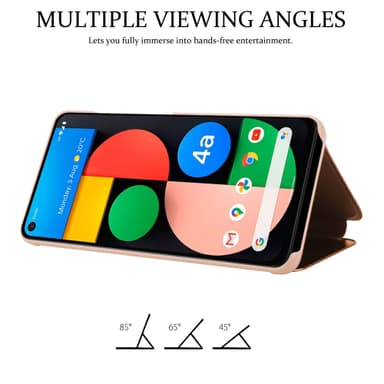 Google PIXEL 4A Pungetui Cover Case (Lyserød)