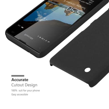 Nokia Lumia 550 Cover Etui Case (Sort)