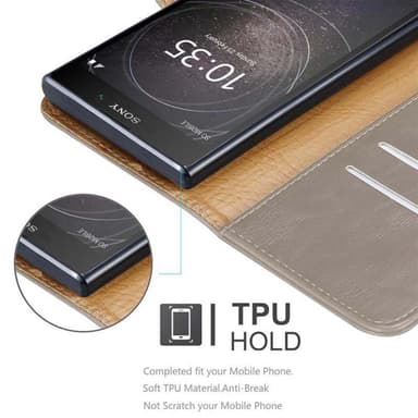 Cover Sony Xperia L2 Etui Case (Brun)