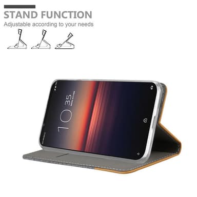 Sony Xperia 1 II Pungetui Cover Case (Grå)