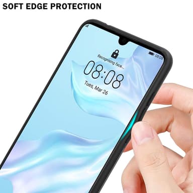 Cover Huawei P30 Etui Case (Sort)