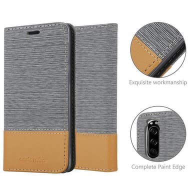 Sony Xperia 1 II Pungetui Cover Case (Grå)