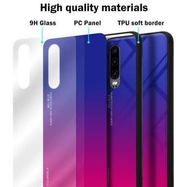Cover Huawei P30 Etui Case (Sort)