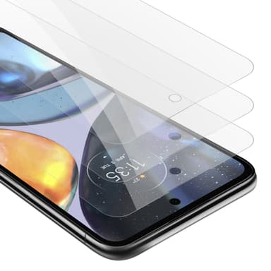 Motorola MOTO G22 3x Skærmbeskytter Beskyttelsesglas