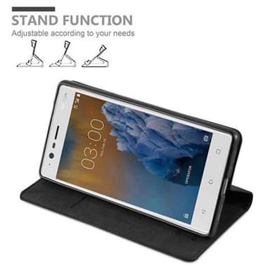 Nokia 3 2017 Cover Etui Case (Sort)