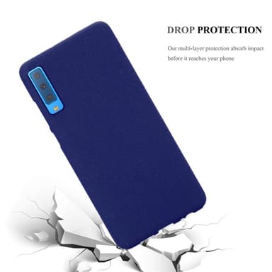 Cover Samsung Galaxy A7 2018 Etui Case (Blå)