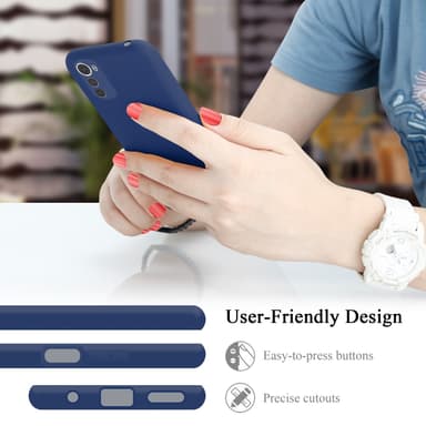 Motorola MOTO E32 4G / E32S Cover Etui Case (Blå)