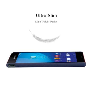 Sony Xperia M4 AQUA Cover Etui Case (Blå)