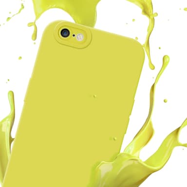 iPhone 6 / 6S Cover Etui Case (Gul)