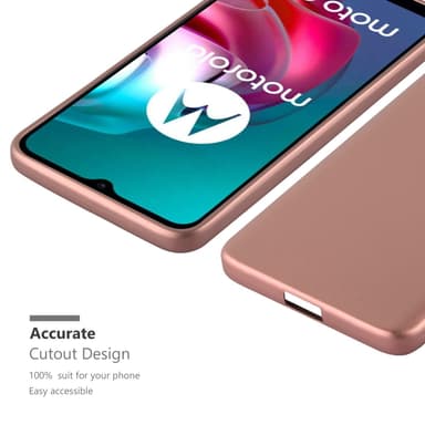 Motorola MOTO G10 / G30 Cover Etui Case (Lyserød)