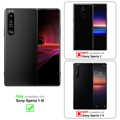 Sony Xperia 1 III Cover Etui Case (Brun)