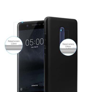 Nokia 5 2017 Cover Etui Case (Sort)