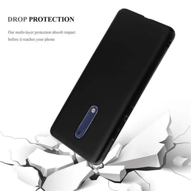Nokia 5 2017 Cover Etui Case (Sort)
