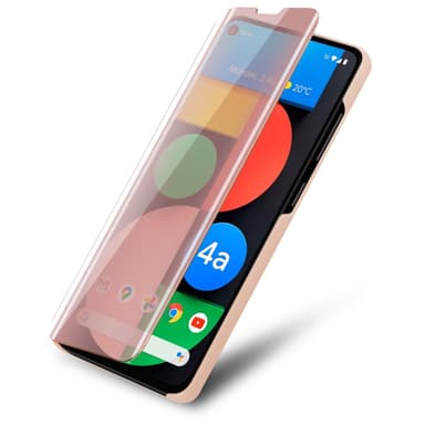 Google PIXEL 4A Pungetui Cover Case (Lyserød)