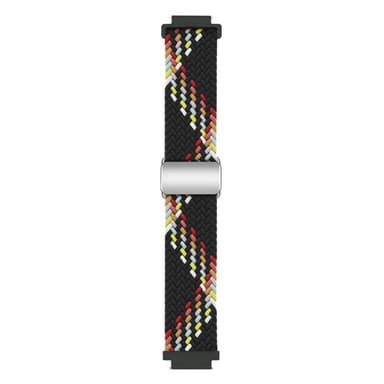 Flettet magnetisk urrem Garmin Venu 2s - Black Rainbow