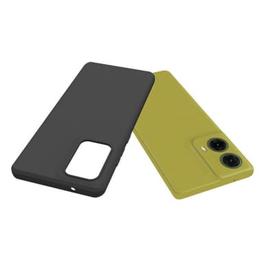 SKALO Motorola Moto G85 5G Matte Black Ultra-tynd TPU Cover