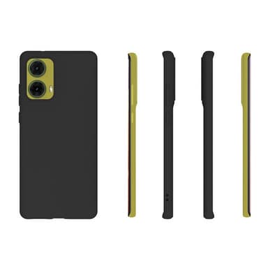SKALO Motorola Moto G85 5G Matte Black Ultra-tynd TPU Cover