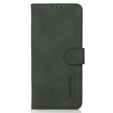 SKALO Motorola Moto G85 5G KHAZNEH Pungetui i PU-læder - Grøn