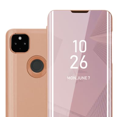 Google PIXEL 4A Pungetui Cover Case (Lyserød)