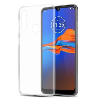 Motorola MOTO E6 PLUS Cover TPU Etui (Gennemsigtig)