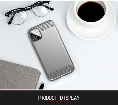 iPhone 11 Cover TPU Etui (Grå)