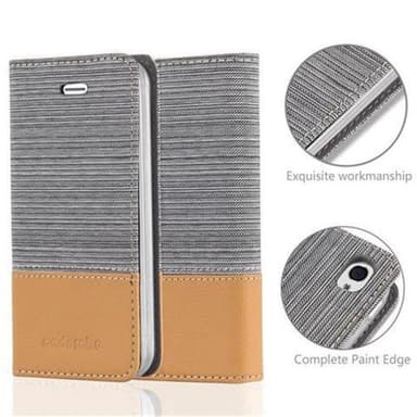 iPhone 4 / 4S Pungetui Cover Case (Grå)