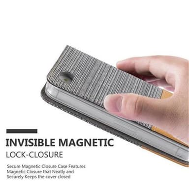iPhone 4 / 4S Pungetui Cover Case (Grå)