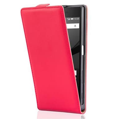 Sony Xperia Z5 Pungetui Flip Cover (Rød)
