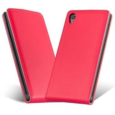 Sony Xperia Z5 Pungetui Flip Cover (Rød)
