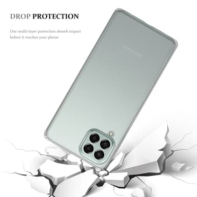 Samsung Galaxy M33 5G Cover TPU Etui (Gennemsigtig)